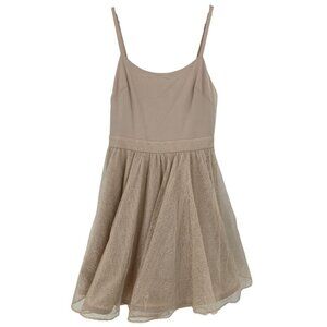 Alice + Olivia Womens Ballerina Fit and Flare Dress Spaghetti Straps Size 2